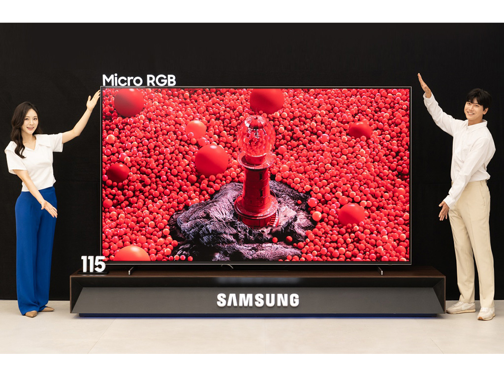Samsung präsentiert weltweit ersten Micro RGB-TV