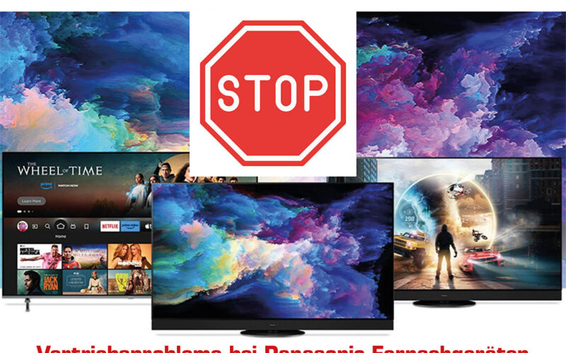 Panasonic-TV mit Vertriebsproblemen