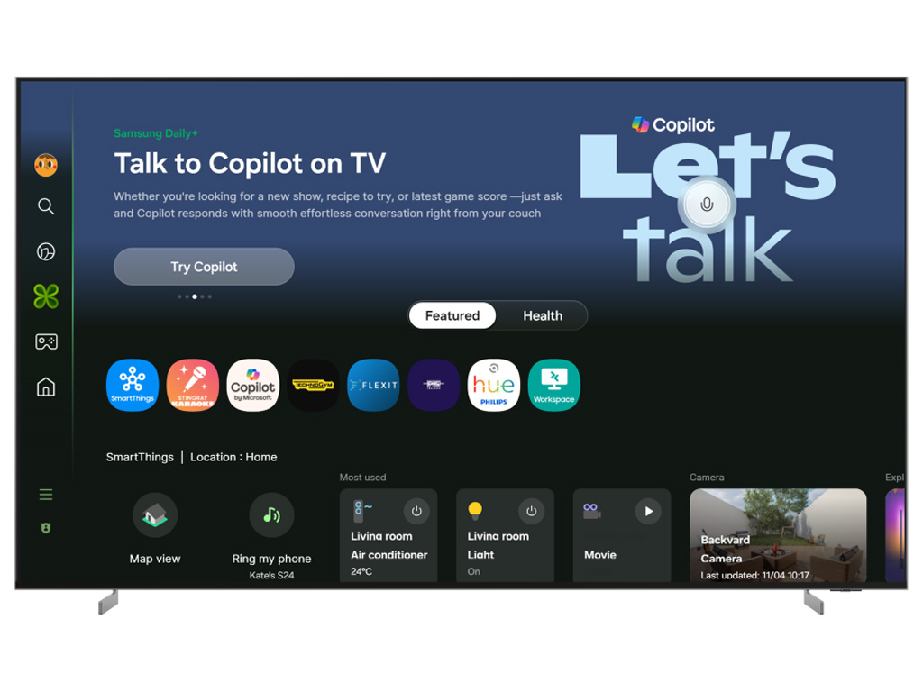 Samsung integriert Microsoft Copilot in 2025er TVs und Smart Monitore