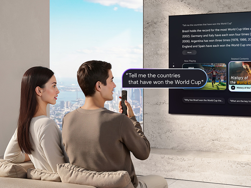 Samsung präsentiert Vision AI Companion für Smart TVs