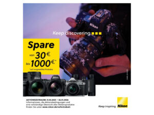 Nikon Cashback Herbst 2025