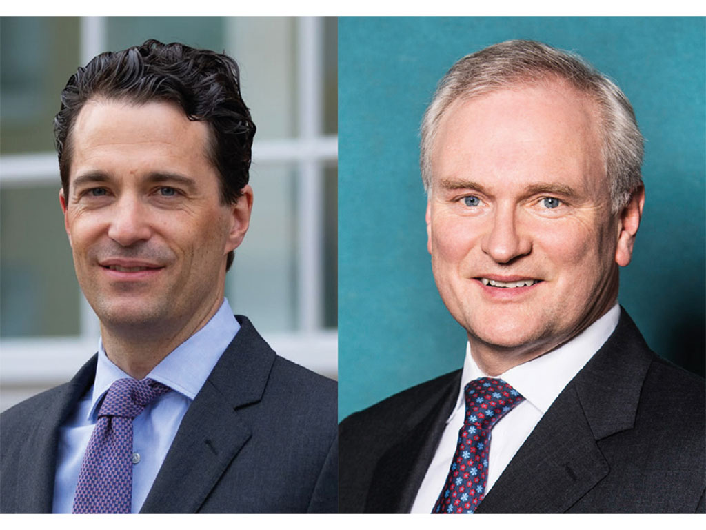 Dr. Birger Gröblinghoff (l.) zum expert Aufsichtsratsvorsitzenden gewählt. Friedrich Wilhelm Ruf zu seinem Stellvertreter.