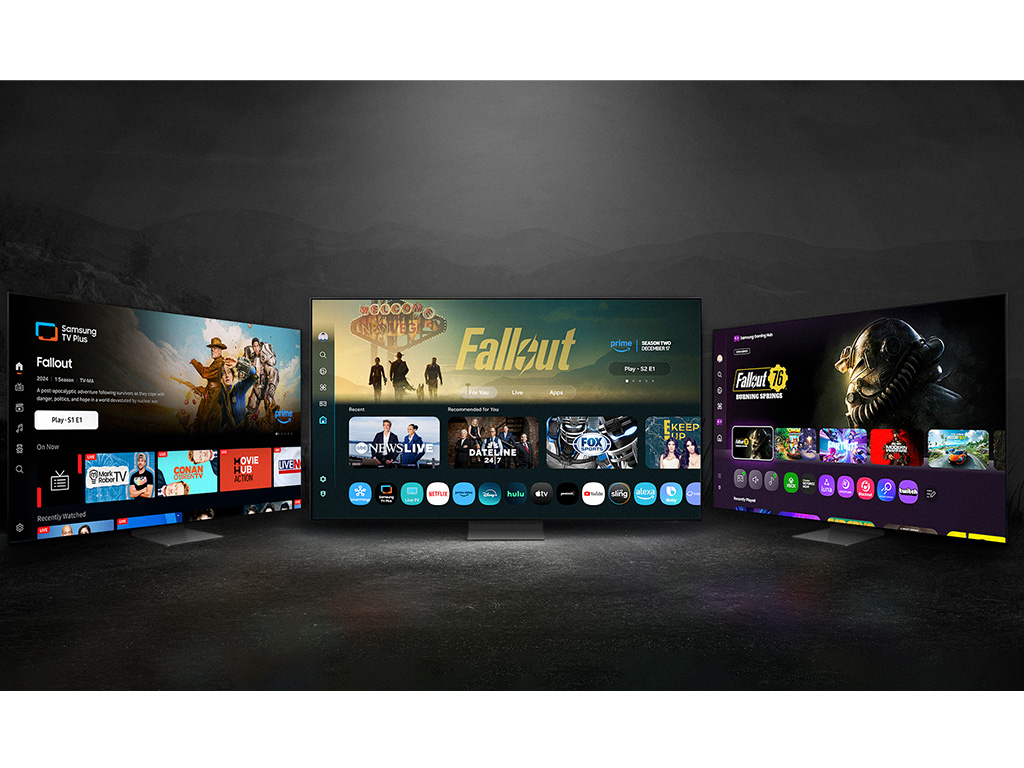 Fallout-Universum auf Samsung Fernsehern