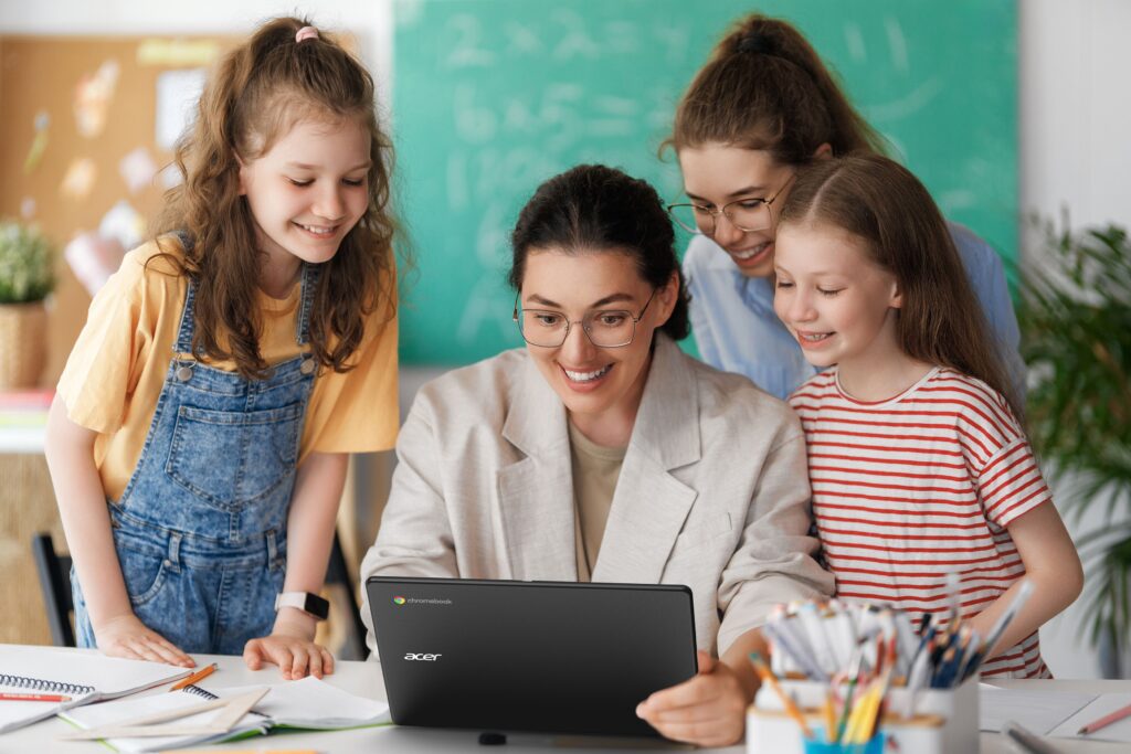 Acer Chromebooks bringen Power in den Schulalltag