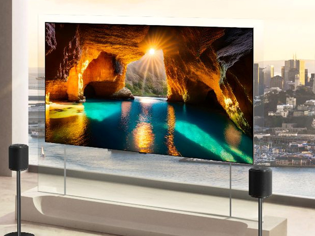 LG präsentiert den OLED Wallpaper TV