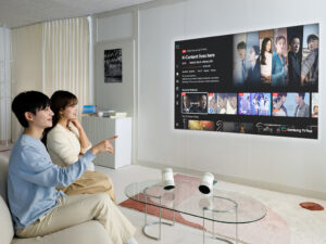 Tragbarer Projektor The Freestyle+ von Samsung