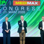 ElectronicPartner Vorstände Greta Ziob, Patrick van Tent und Matthias Assmann neim EP Kongress Ende März 2026