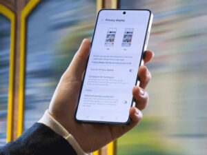 Samsung Privacy Display schützt vor neugierigen Blicken