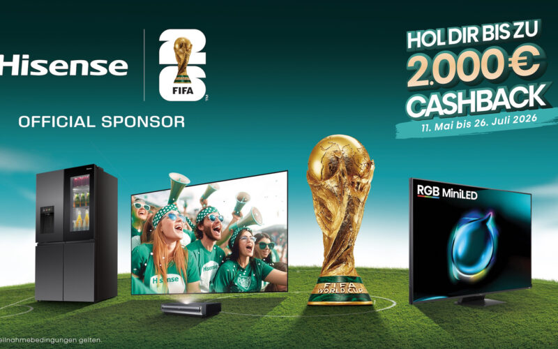Hisense WM Cashback Aktion bis 26. Juli