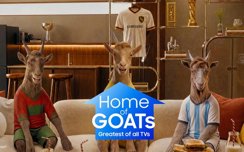 Samsung G.O.A.T.s Kampagne zur Fußball-WM
