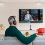 Kabelloser TV-Kopfhörer mit 2,4-GHz-Funk von Hama