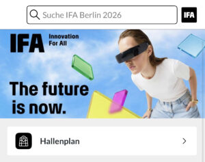 IFA App 2026 für iOS und Android verfügbar