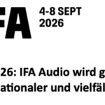 Audio größer auf der IFA 2026 vertreten.