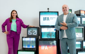 IFA 2026 Kick-Off mit gfu-Geschäftsführerin Carine Chardon und IFA CEO Leif Lindener
