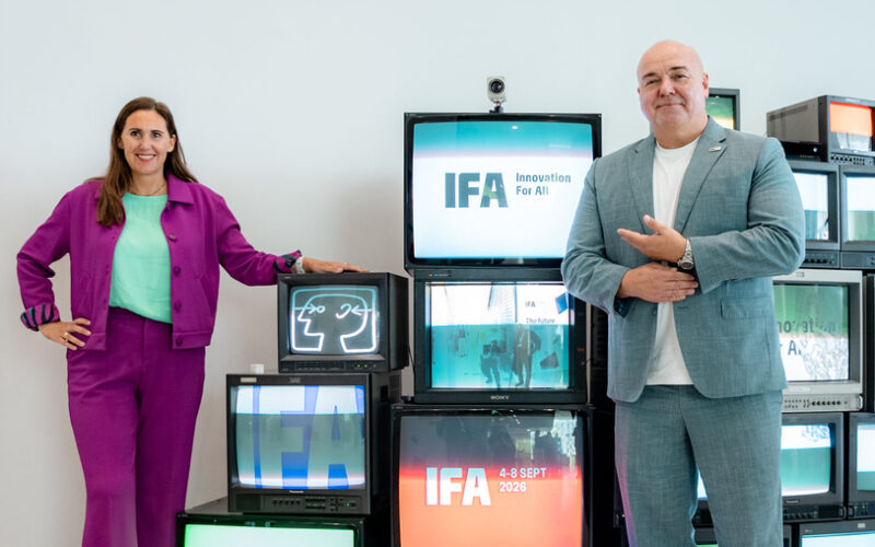 IFA 2026 Kick-Off mit gfu-Geschäftsführerin Carine Chardon und IFA CEO Leif Lindener