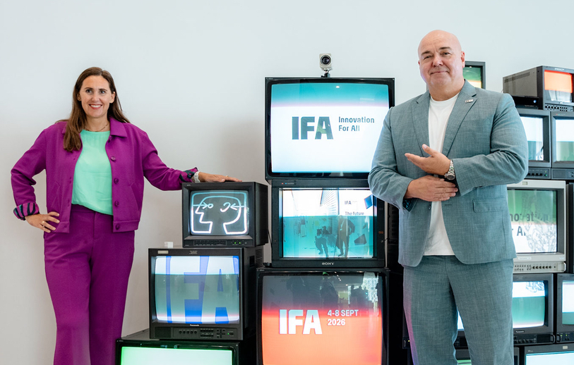 IFA 2026 Kick-Off mit gfu-Geschäftsführerin Carine Chardon und IFA CEO Leif Lindener