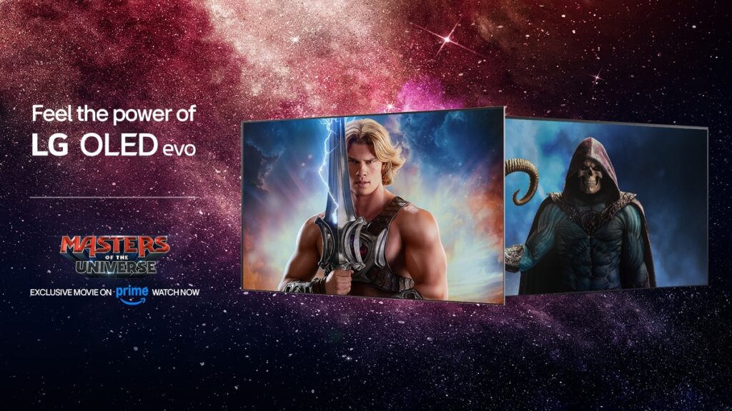 LG OLED-TV mit„Masters of the Universe“ 