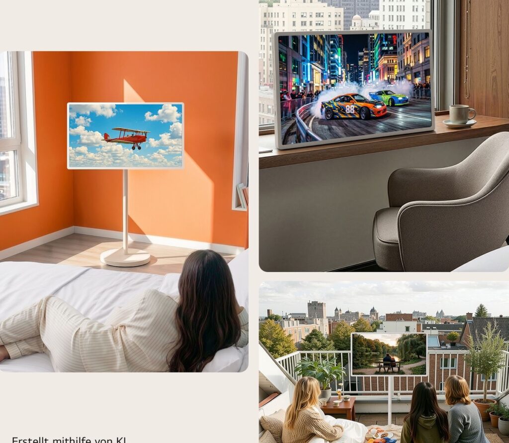 LG Mobil-TV StanbyME 2 Max mit 32 Zoll