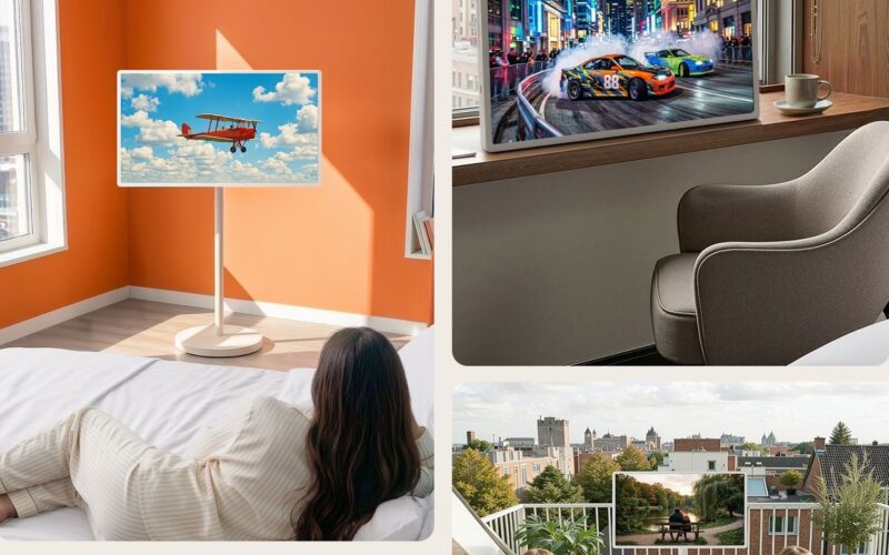 LG Mobil-TV StanbyME 2 Max mit 32 Zoll