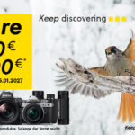 Nikon Weihnachts-Rabatt. Bis zu 1.000 Euro sparen